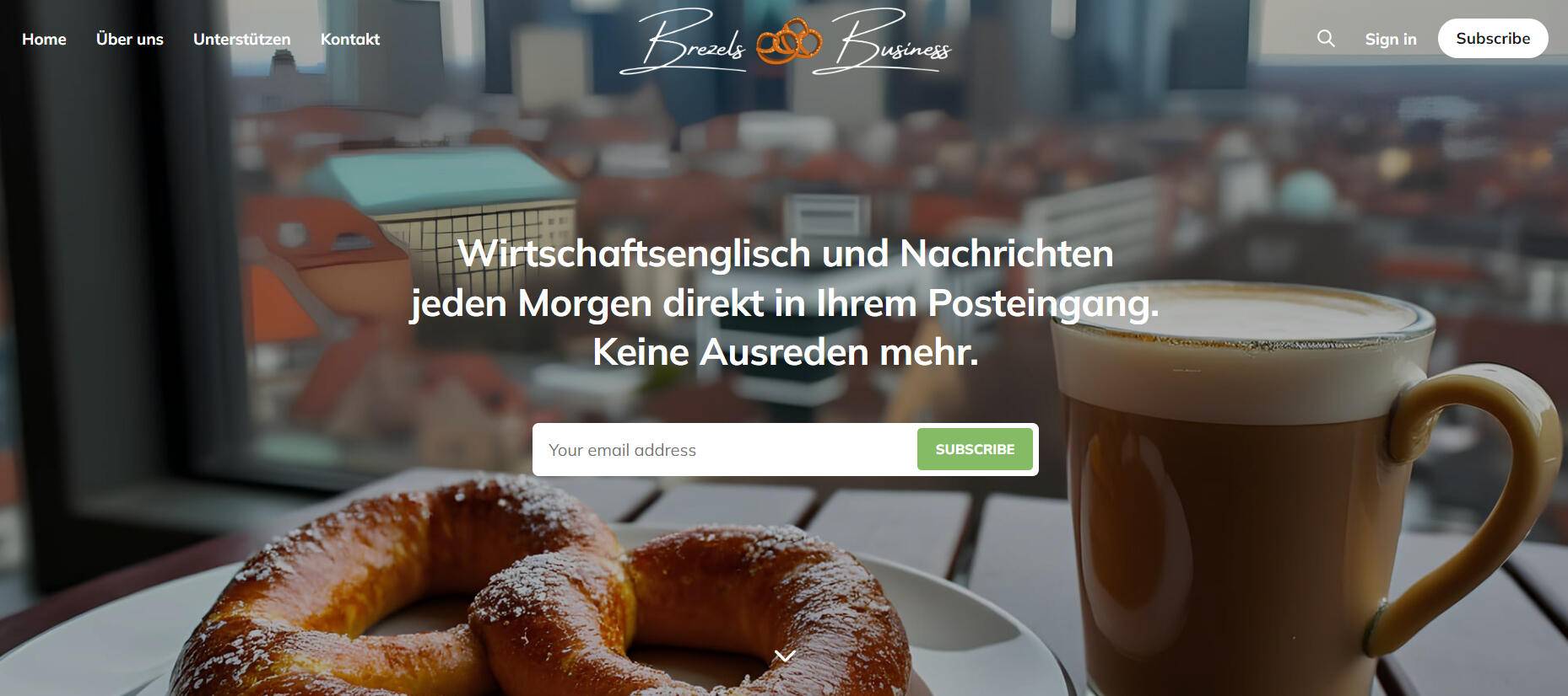 Brezels & Business - Une newsletter quotidienne en anglais pour les professionnels allemands